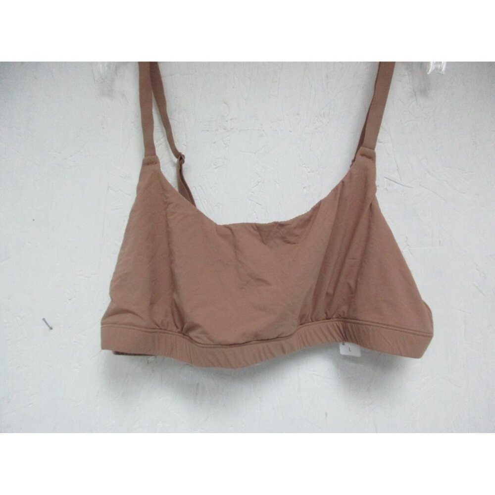 Adore Me  Women's Style# 10450 Unlined Nueskin Bra Dark Beige Size Large New !!!